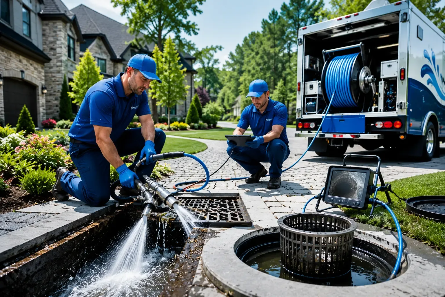Local outdoor drain cleaning professionals in Earling, IA